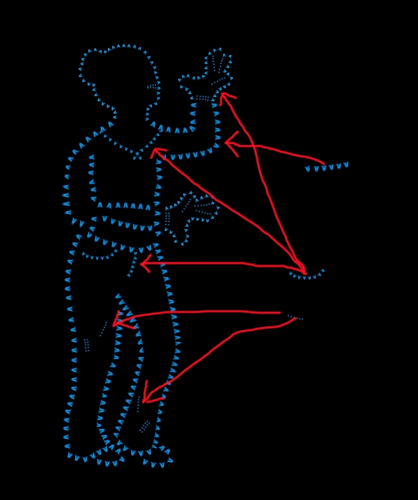 Creation of Neon Girls: Step 2